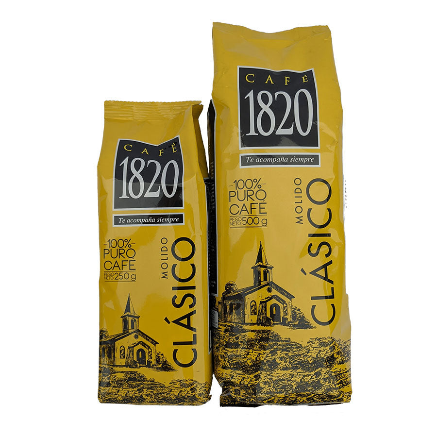 Cafe 1820 Molido Clasico Net.Wt 250 Gr – Amigo Foods Store