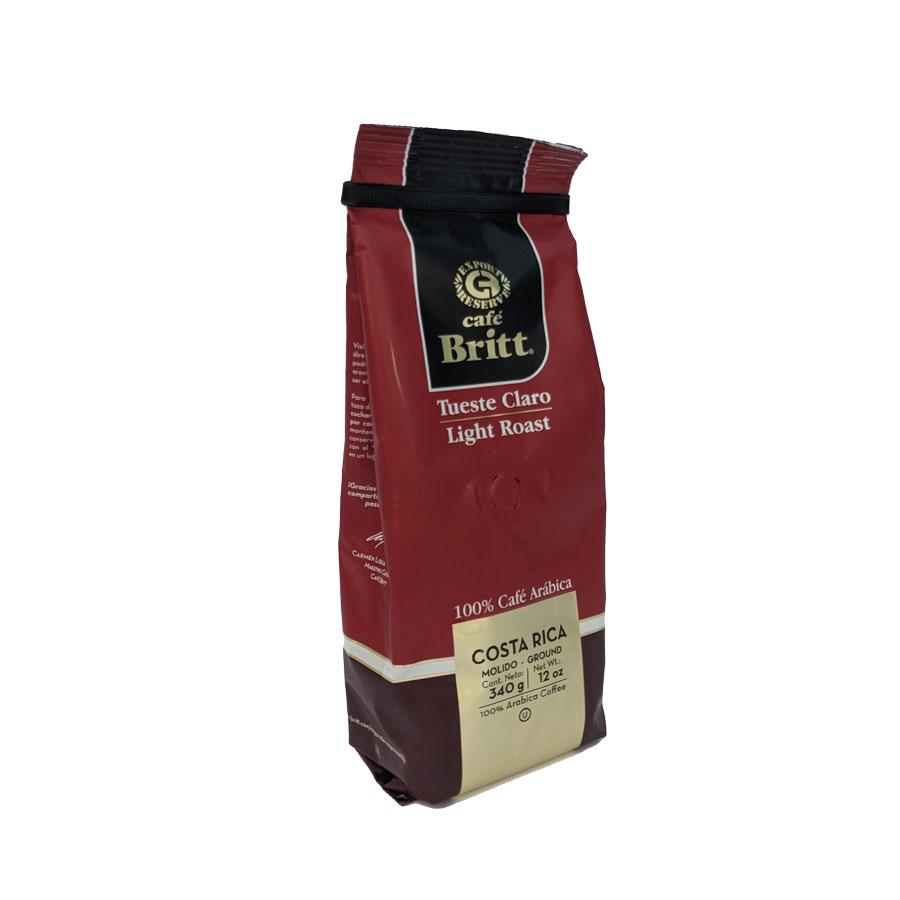 Café Britt - Light Roast - Ground - 12oz (340g) Coffee Café Britt 