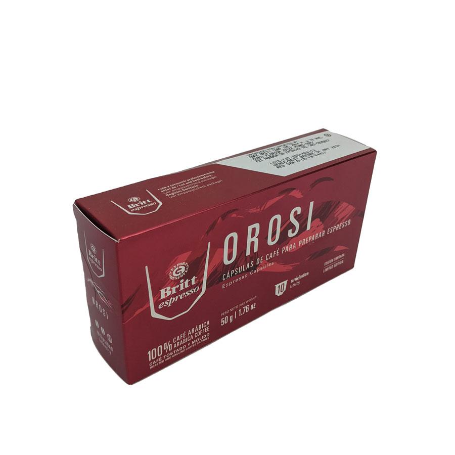 Café Britt - Orosi - Nespresso-compatible Pods - 10 count box Coffee Café Britt 