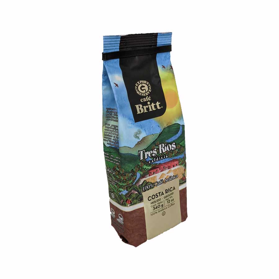 Café Britt - Tres Ríos - Ground - 12oz (340g) Coffee Cafe Britt 