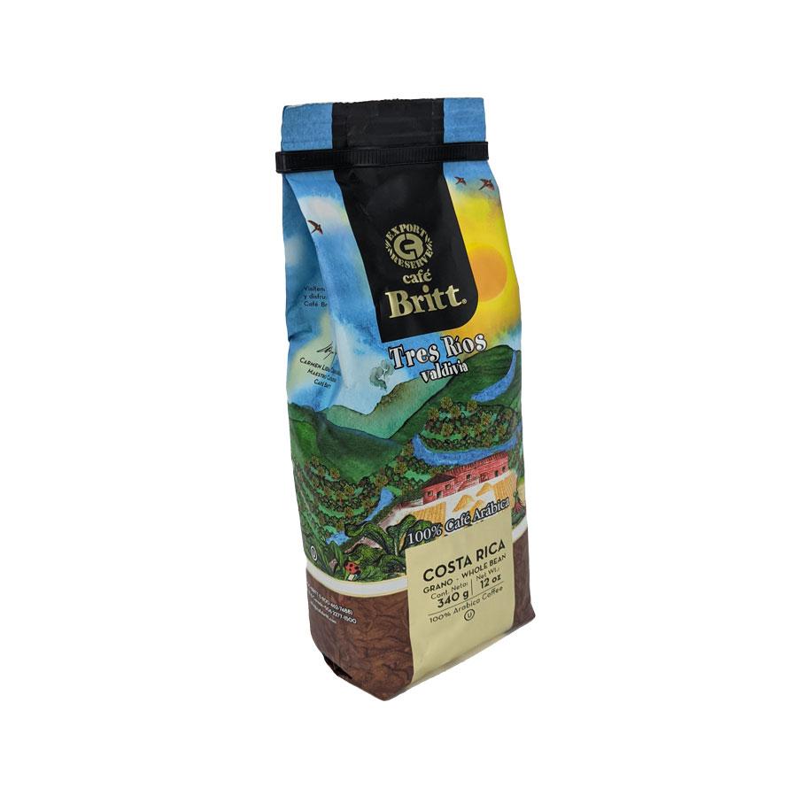 Café Britt - Tres Ríos - Whole Bean - 12oz (340g) Coffee Café Britt 