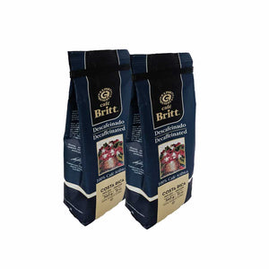 Two Bags Cafe Britt - Decaf - Ground - 340 g (12 oz) each Coffee Cafe Britt 